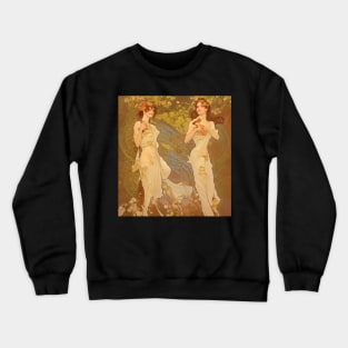 Feminine Bliss & Happiness Crewneck Sweatshirt